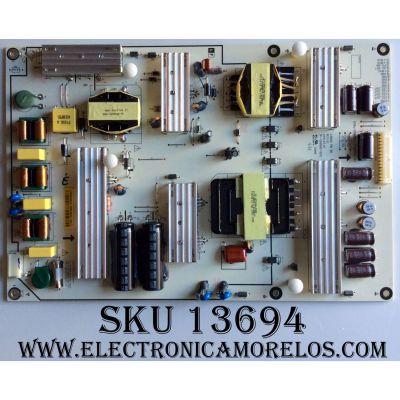 FUENTE DE PODER / VIZIO 09-58CAN000-00 / CAN00 PW BD / 1P-1156800-1010 / PANEL V580DJ2-QS5 Rev.M1 / MODELO D58U-D3 LFTITSAR	